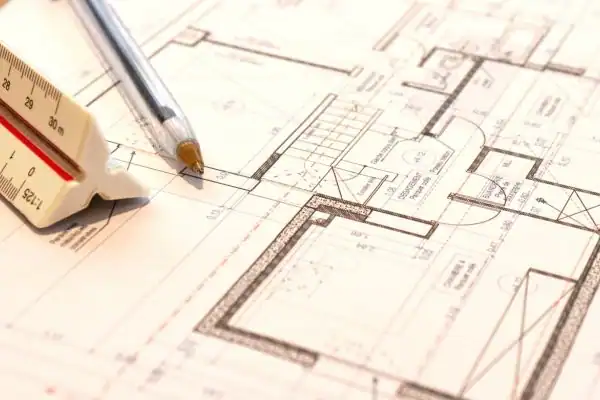 Image of architect Haslingden drawings