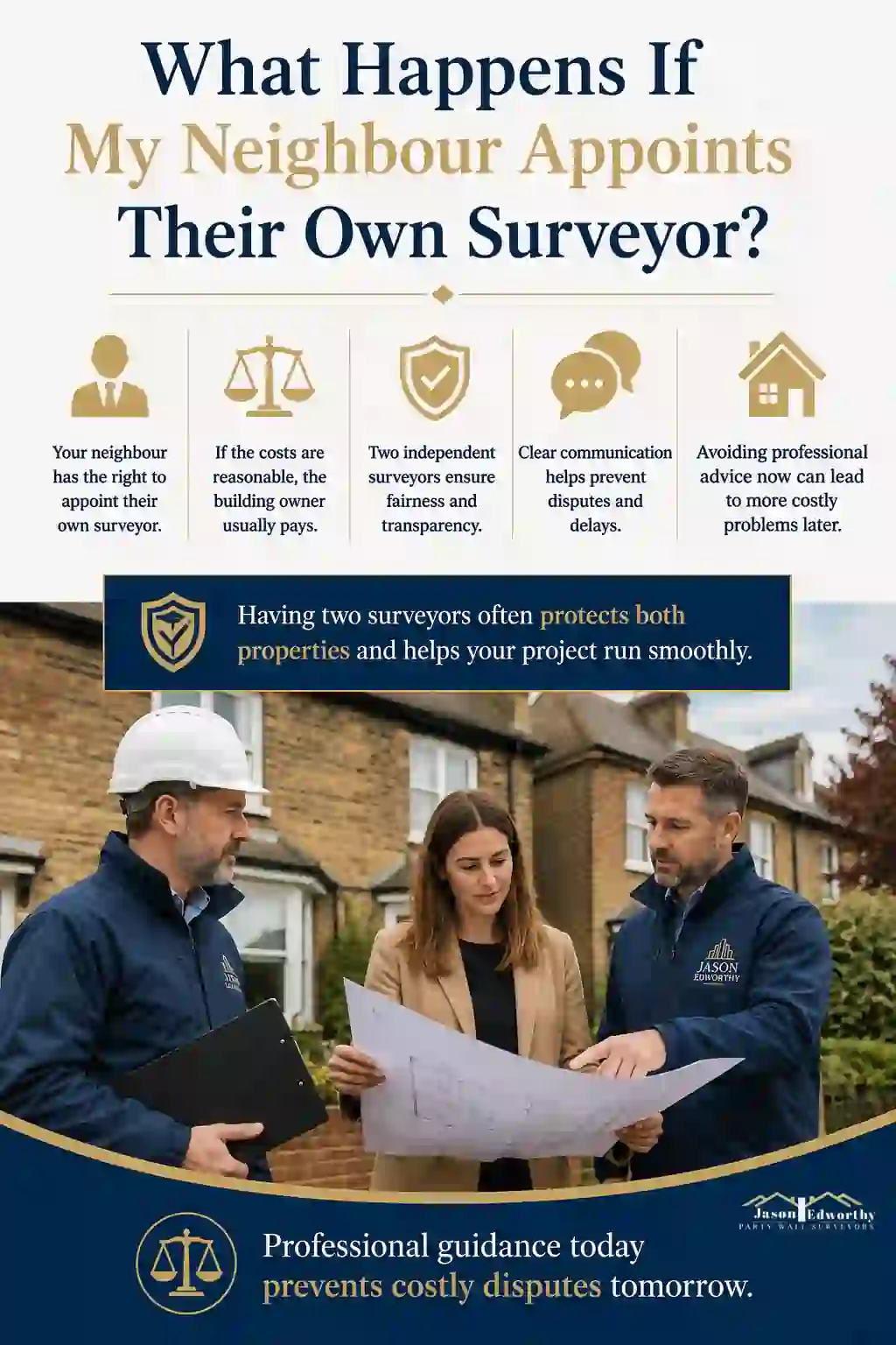 What Happens If My Neighbour Appoints Their Own Surveyor Haslingden?